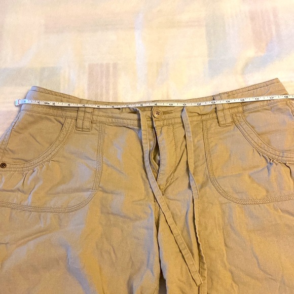 Cargo shorts 🩳 Linen & viscose fabric - Picture 5 of 11